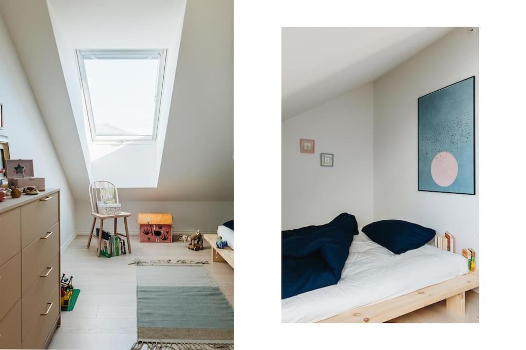 Beautiful Penthouse With An Ocean View In Bergen Leilighet Eksteriør bilde